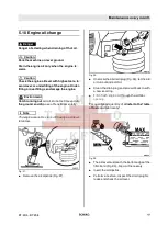 Preview for 41 page of Fayat Group BOMAG BT 60/4 Operating Instructions, Maintenance Instructions