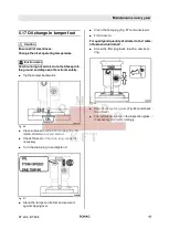 Preview for 49 page of Fayat Group BOMAG BT 60/4 Operating Instructions, Maintenance Instructions