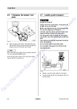 Preview for 25 page of Fayat Group BOMAG BT 60/4 Operating Instructions Manual