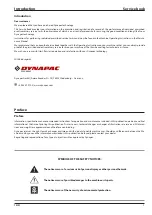 Preview for 5 page of Fayat Group DYNAPAC F80W Service Book