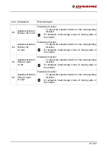 Preview for 141 page of Fayat Group DYNAPAC SC2500WS Operating Instructions Manual