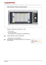 Preview for 208 page of Fayat Group DYNAPAC SC2500WS Operating Instructions Manual