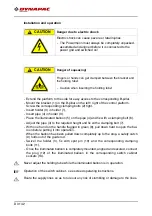 Preview for 286 page of Fayat Group DYNAPAC SC2500WS Operating Instructions Manual