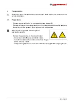 Preview for 75 page of Fayat Group DYNAPAC SD1800C Manual