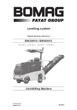 Fayat Bomag BM 500/15 Original Operating Instructions preview