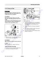 Предварительный просмотр 39 страницы Fayat Bomag BPR 25/40 Operating Instructions, Maintenance Instructions