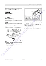 Предварительный просмотр 41 страницы Fayat Bomag BPR 25/40 Operating Instructions, Maintenance Instructions