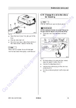 Предварительный просмотр 47 страницы Fayat Bomag BPR 25/40 Operating Instructions, Maintenance Instructions