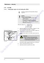 Preview for 73 page of Fayat BOMAG BPR 60/65 D Operating Instruction,  Maintenance Instruction