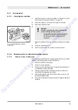 Preview for 84 page of Fayat BOMAG BPR 60/65 D Operating Instruction,  Maintenance Instruction