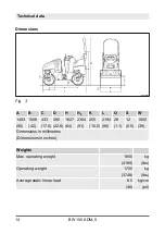 Предварительный просмотр 14 страницы Fayat BOMAG BW 100 ADM-5 Operating	 Instruction