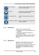 Preview for 23 page of Fayat BOMAG BW 124 PDH-5 Operating Instruction,  Maintenance Instruction