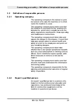 Preview for 25 page of Fayat BOMAG BW 124 PDH-5 Operating Instruction,  Maintenance Instruction