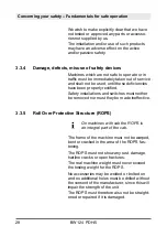 Preview for 28 page of Fayat BOMAG BW 124 PDH-5 Operating Instruction,  Maintenance Instruction