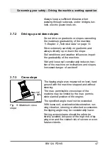 Preview for 47 page of Fayat BOMAG BW 124 PDH-5 Operating Instruction,  Maintenance Instruction