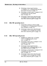 Preview for 142 page of Fayat BOMAG BW 124 PDH-5 Operating Instruction,  Maintenance Instruction