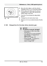 Preview for 173 page of Fayat BOMAG BW 124 PDH-5 Operating Instruction,  Maintenance Instruction