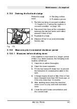 Preview for 191 page of Fayat BOMAG BW 124 PDH-5 Operating Instruction,  Maintenance Instruction