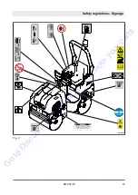 Предварительный просмотр 24 страницы Fayat Bomag BW 900-50 Operating Instruction,  Maintenance Instruction