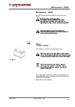 Предварительный просмотр 117 страницы Fayat Dynapac CC1300 Instruction Manual