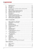 Preview for 4 page of Fayat DYNAPAC F1800C Operation & Maintenance Manual