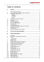 Предварительный просмотр 3 страницы Fayat Dynapac F1800W Operation & Maintenance Manual