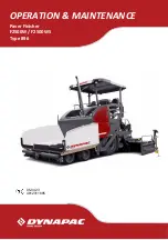 Preview for 1 page of Fayat DYNAPAC F2500W Operation & Maintenance Instructions Manual