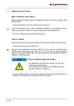 Preview for 158 page of Fayat DYNAPAC F2500W Operation & Maintenance Instructions Manual