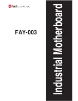 Preview for 1 page of Faytech FAY-003 Manual