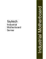 Faytech Industrial Motherboard Series Manual preview