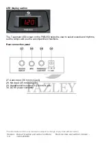 Предварительный просмотр 8 страницы FAZLEY 9000-0050-2267 User Manual