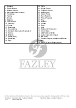 Preview for 8 page of FAZLEY FKB-100L User Manual