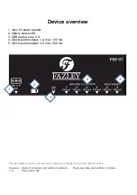 Preview for 7 page of FAZLEY PBP-07 User Manual