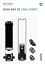 FAZUA RIDE 50 TRAIL/STREET Original Instructions Manual preview