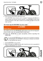 Предварительный просмотр 43 страницы FAZUA RIDE 50 TRAIL/STREET Original Instructions Manual