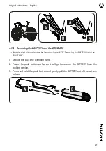 Preview for 21 page of FAZUA RIDE 50 TRAIL Original Instructions Manual