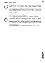 Preview for 25 page of FAZUA RIDE 50 TRAIL Original Instructions Manual