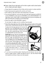 Preview for 31 page of FAZUA RIDE 50 TRAIL Original Instructions Manual