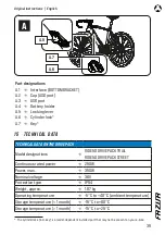 Preview for 39 page of FAZUA RIDE 50 TRAIL Original Instructions Manual