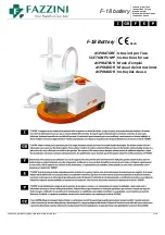 Preview for 1 page of Fazzini F-18 Battery Instructions For Use Manual