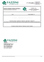 Preview for 30 page of Fazzini F-18 Battery Instructions For Use Manual