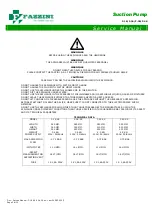 Preview for 3 page of Fazzini F-18 Battery Service Manual