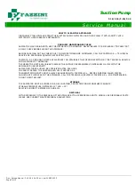 Preview for 5 page of Fazzini F-18 Battery Service Manual