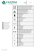 Preview for 30 page of Fazzini F-205 Instructions For Use Manual