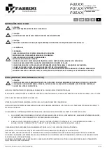 Preview for 21 page of Fazzini F-31 Instructions For Use Manual