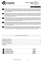 Preview for 2 page of Fazzini S7600 Instructions For Use Manual