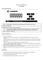 Fazzini TCS.B-200-RT Operation Instruction preview