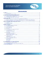 Preview for 3 page of FBD 372 Installation & Operation Manual