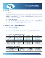 Preview for 4 page of FBD 372 Installation & Operation Manual