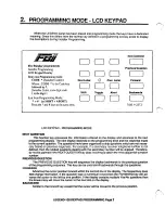 Предварительный просмотр 4 страницы FBII Legend 100 Programming Manual